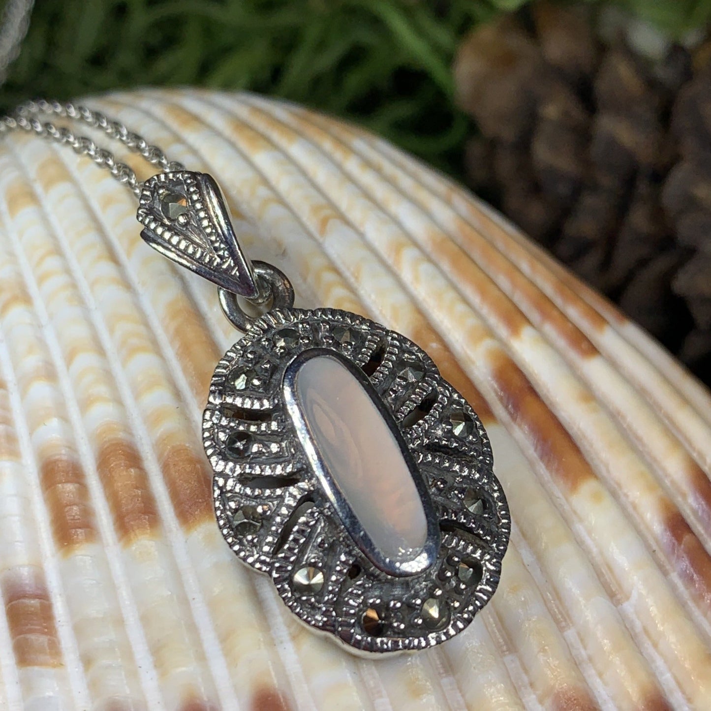 Victorian Marcasite Necklace