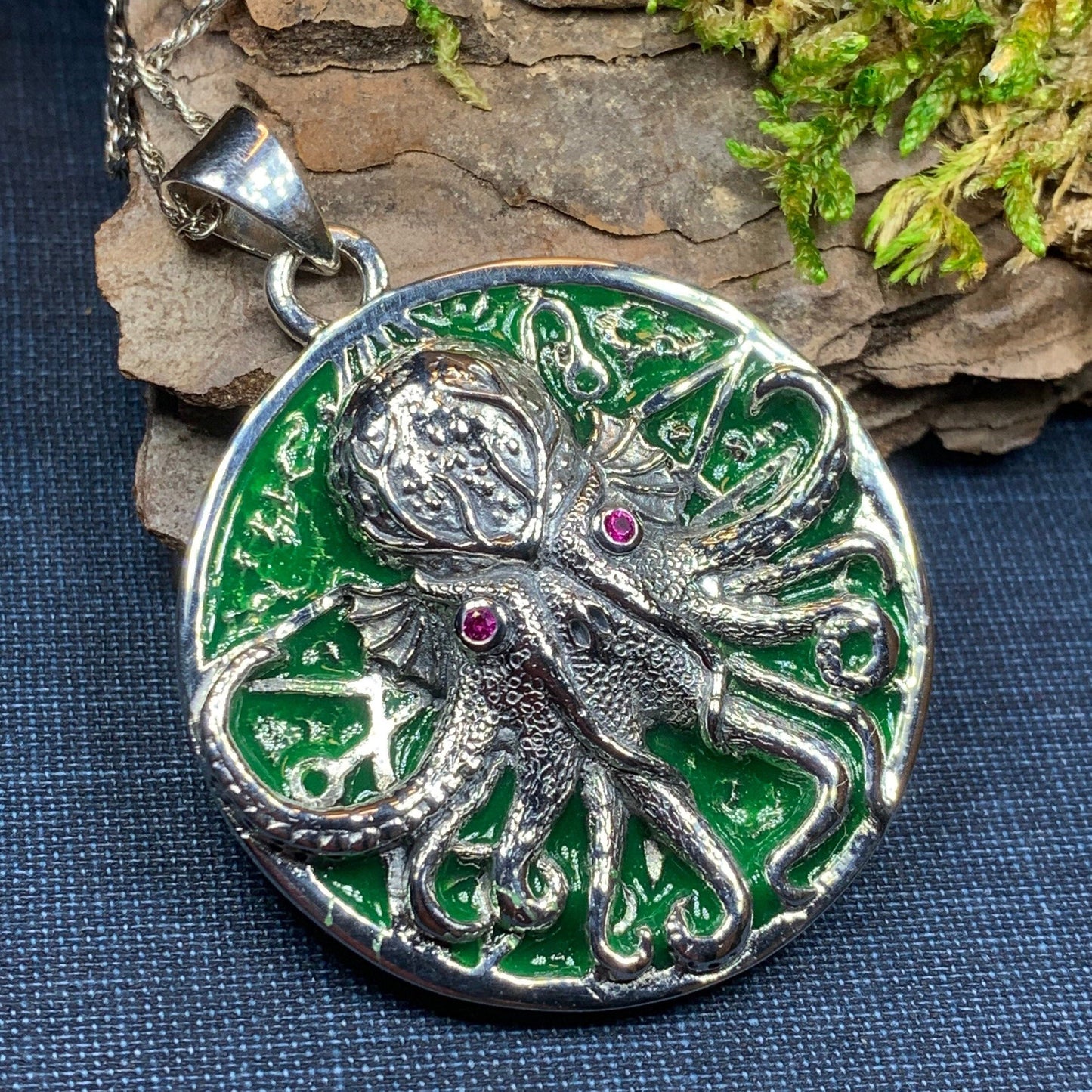 Fearsome Octopus Necklace