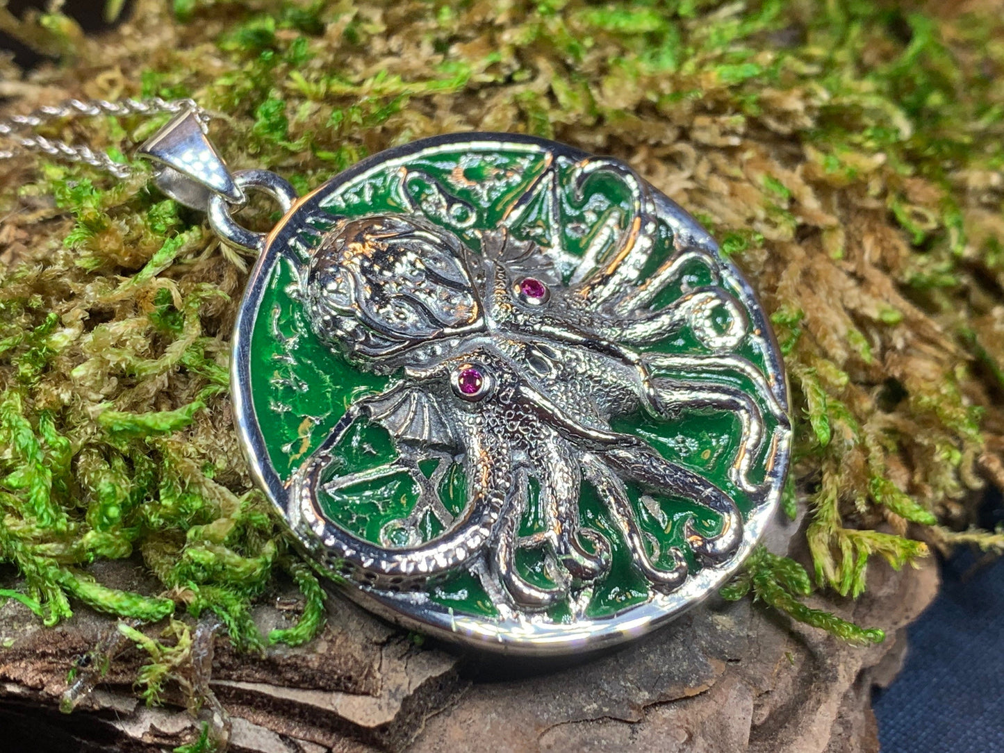 Fearsome Octopus Necklace