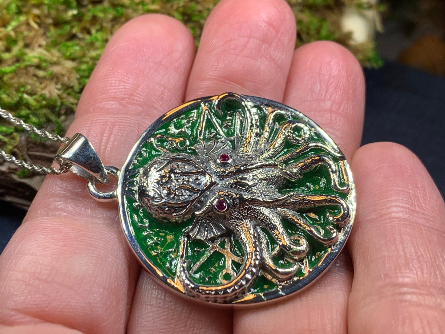 Fearsome Octopus Necklace