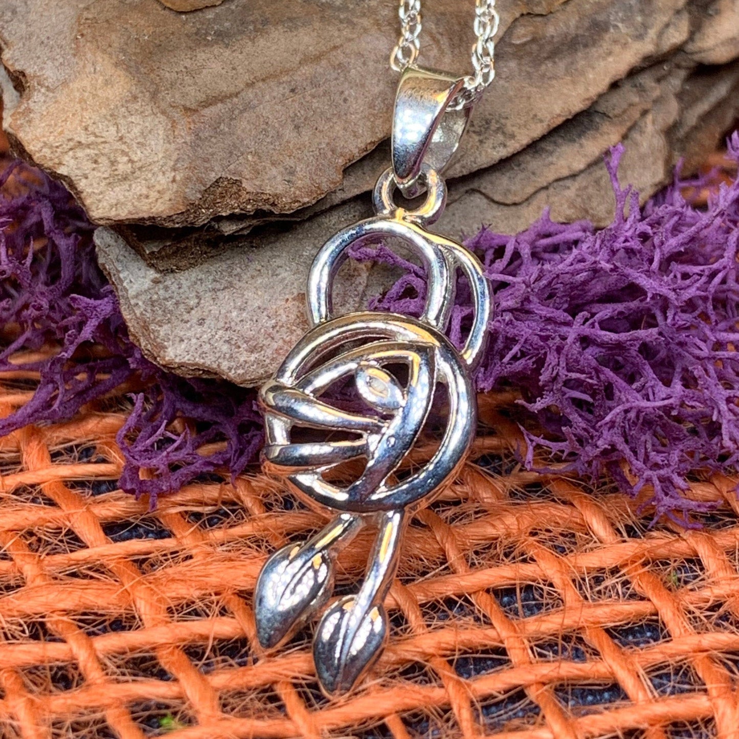 Mackintosh Rose Necklace