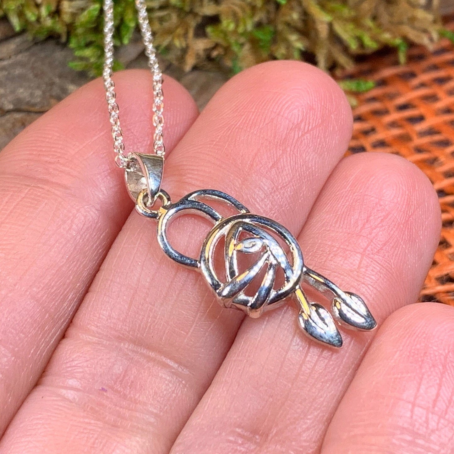 Mackintosh Rose Necklace