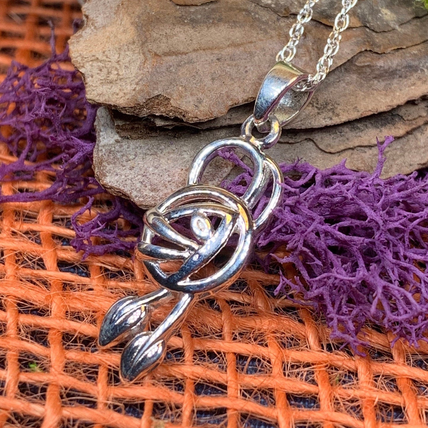 Mackintosh Rose Necklace