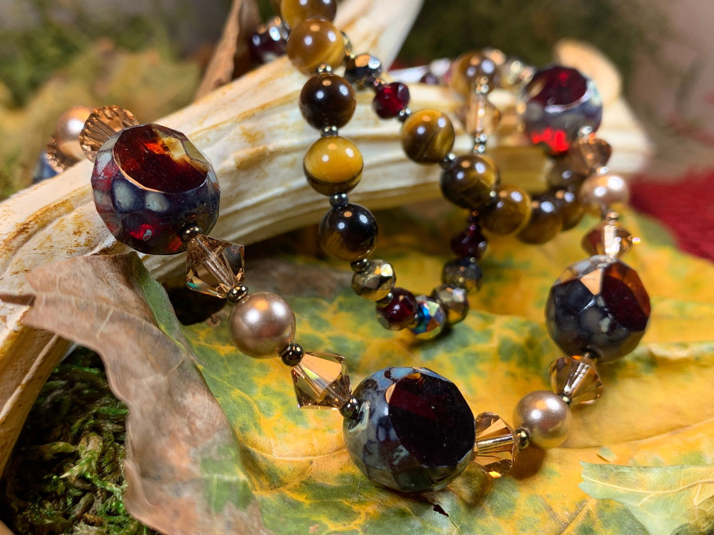 Highland Sunset Tiger's Eye Necklace