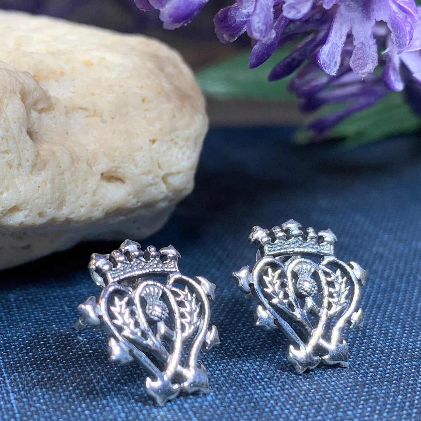 Luckenbooth Post Earrings