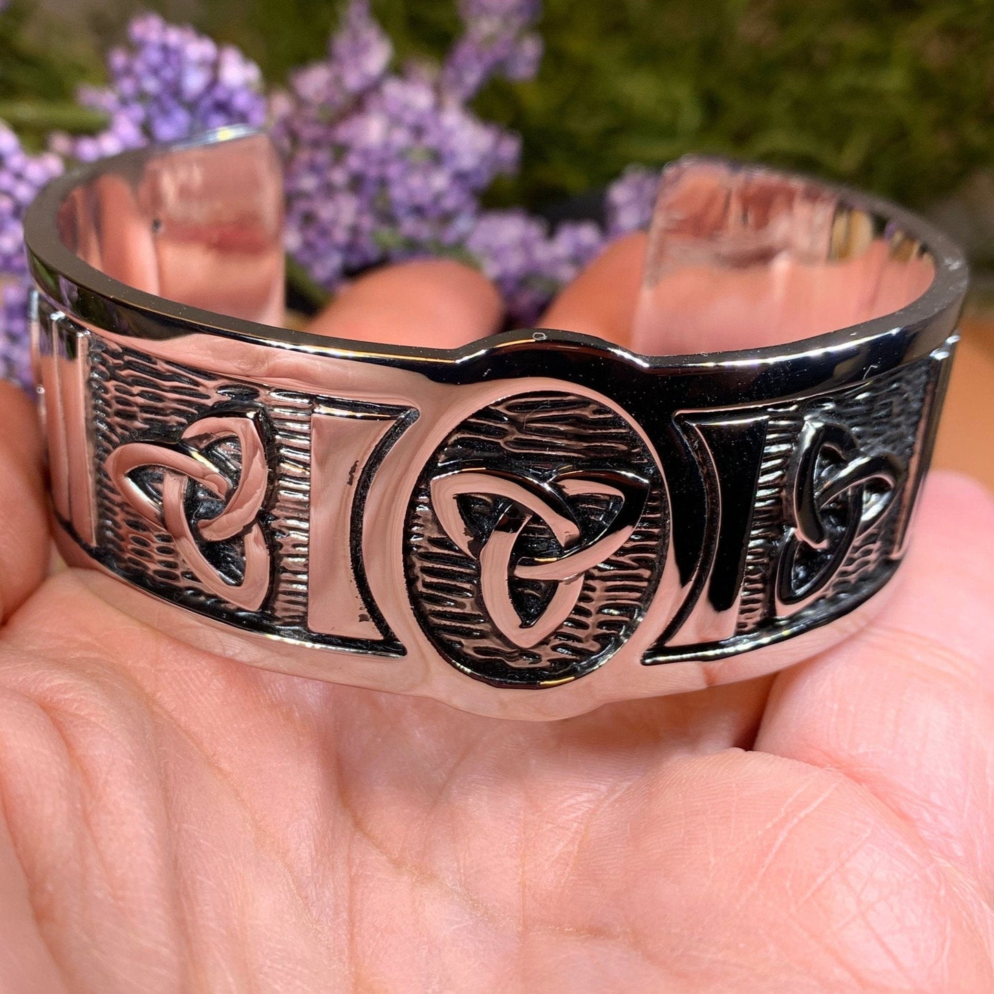 Trinity Knot Cuff Bracelet