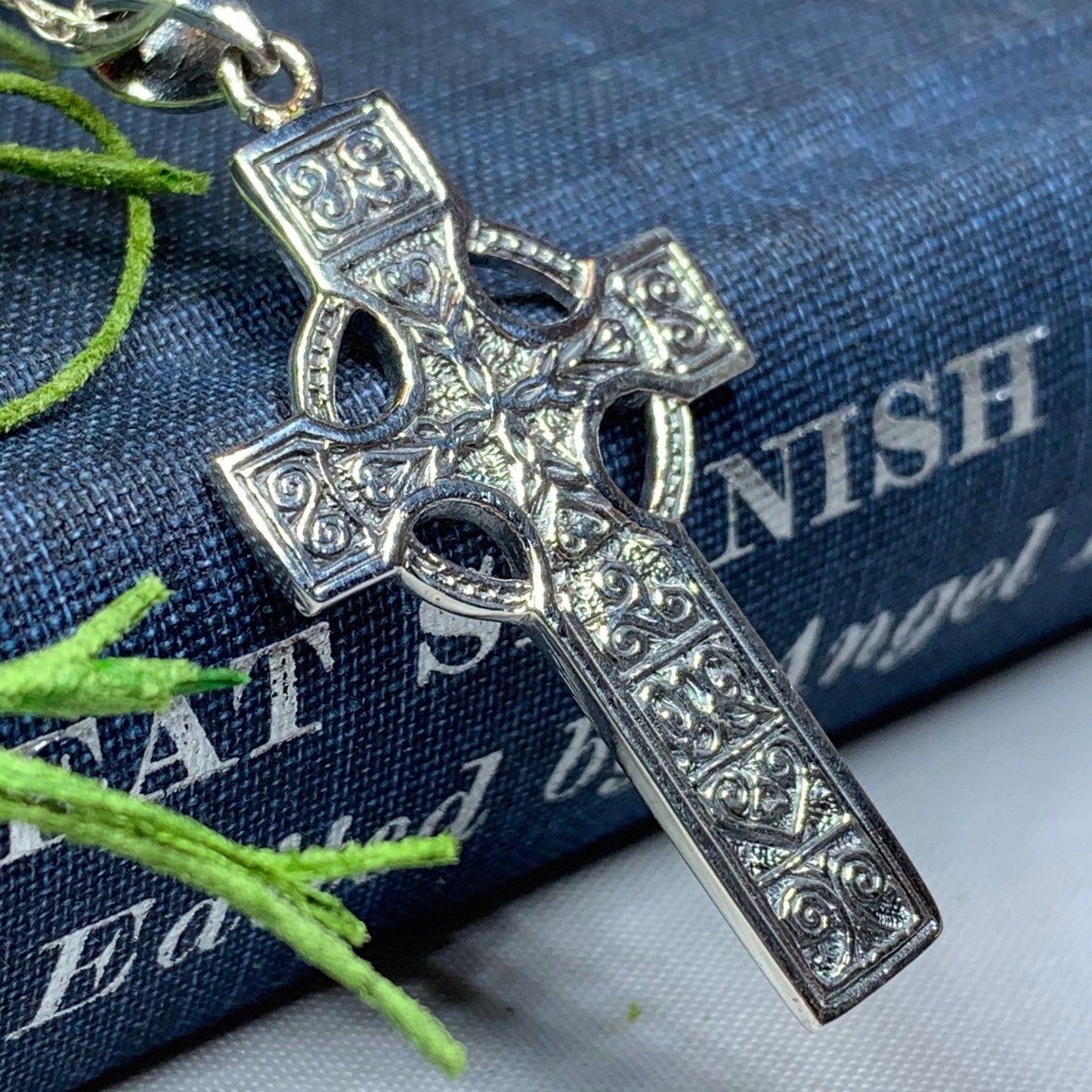 Columba Celtic Cross Necklace