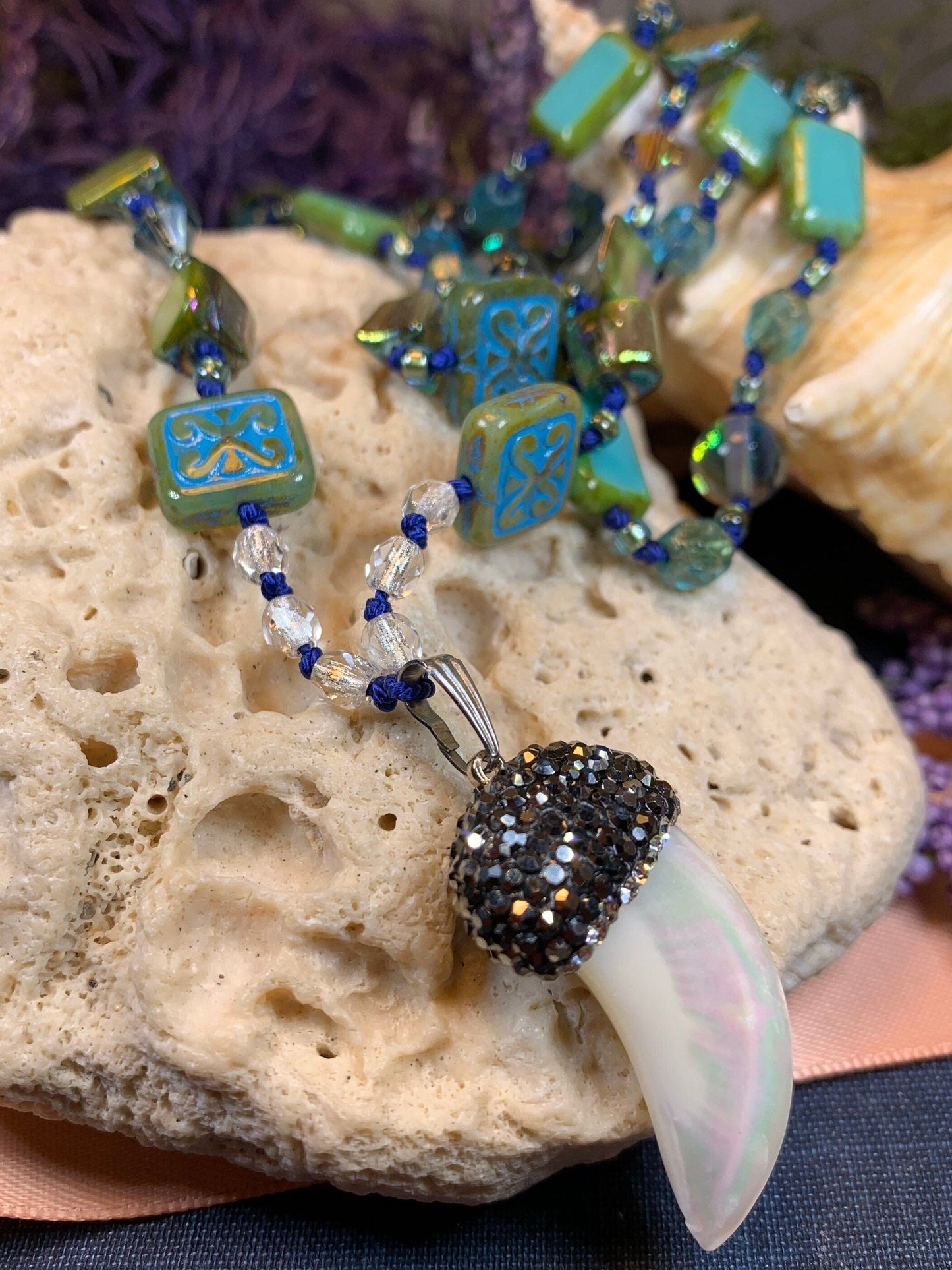 Santorini Breeze Long Necklace