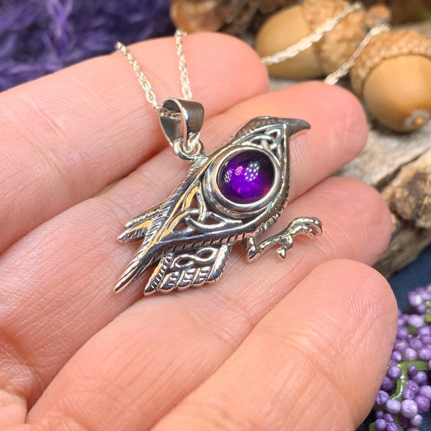 Nightdreamer Raven Necklace