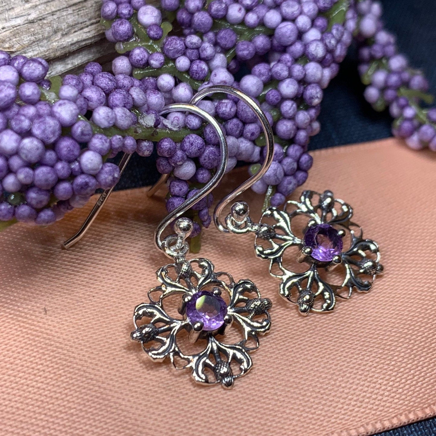 Nairn Thistle Earrings