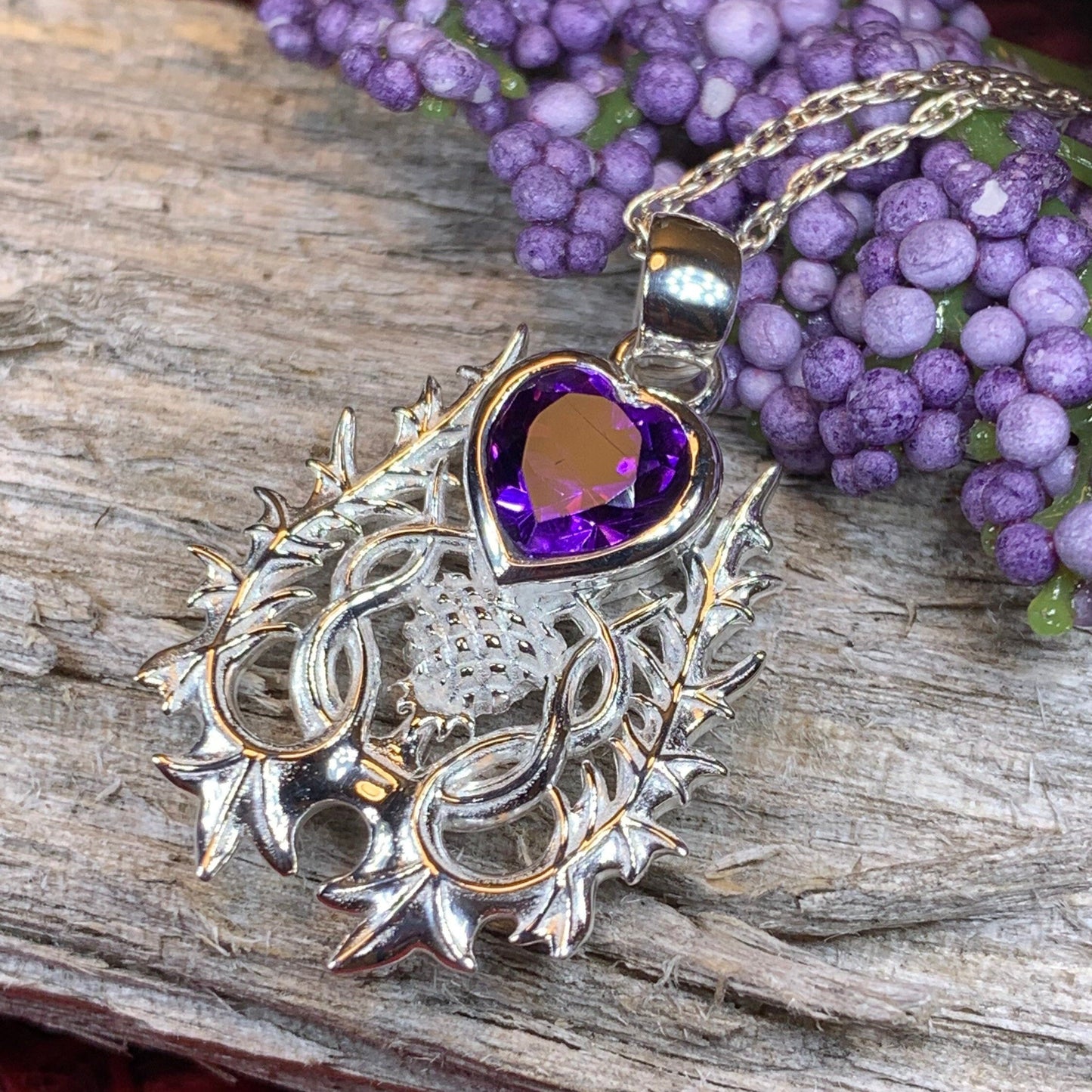 Cairn Atholl Thistle Necklace
