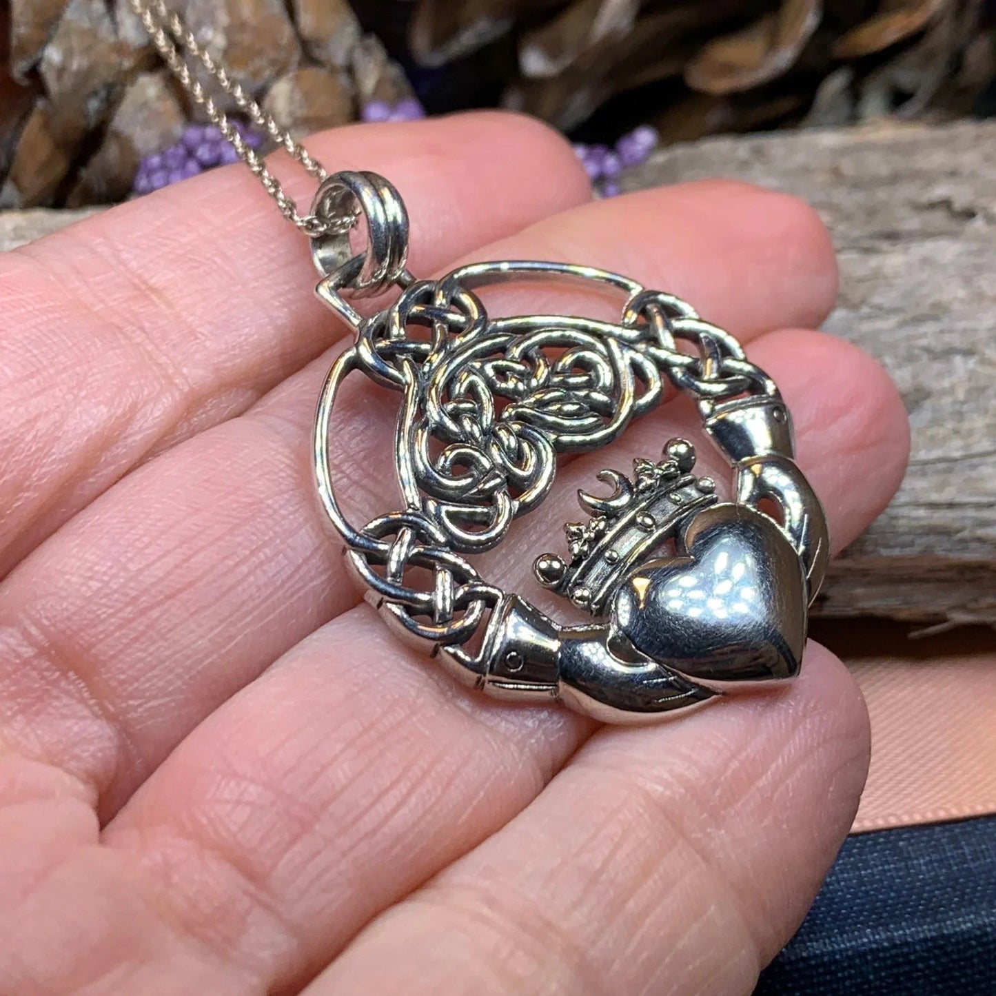 Forever Claddagh Necklace