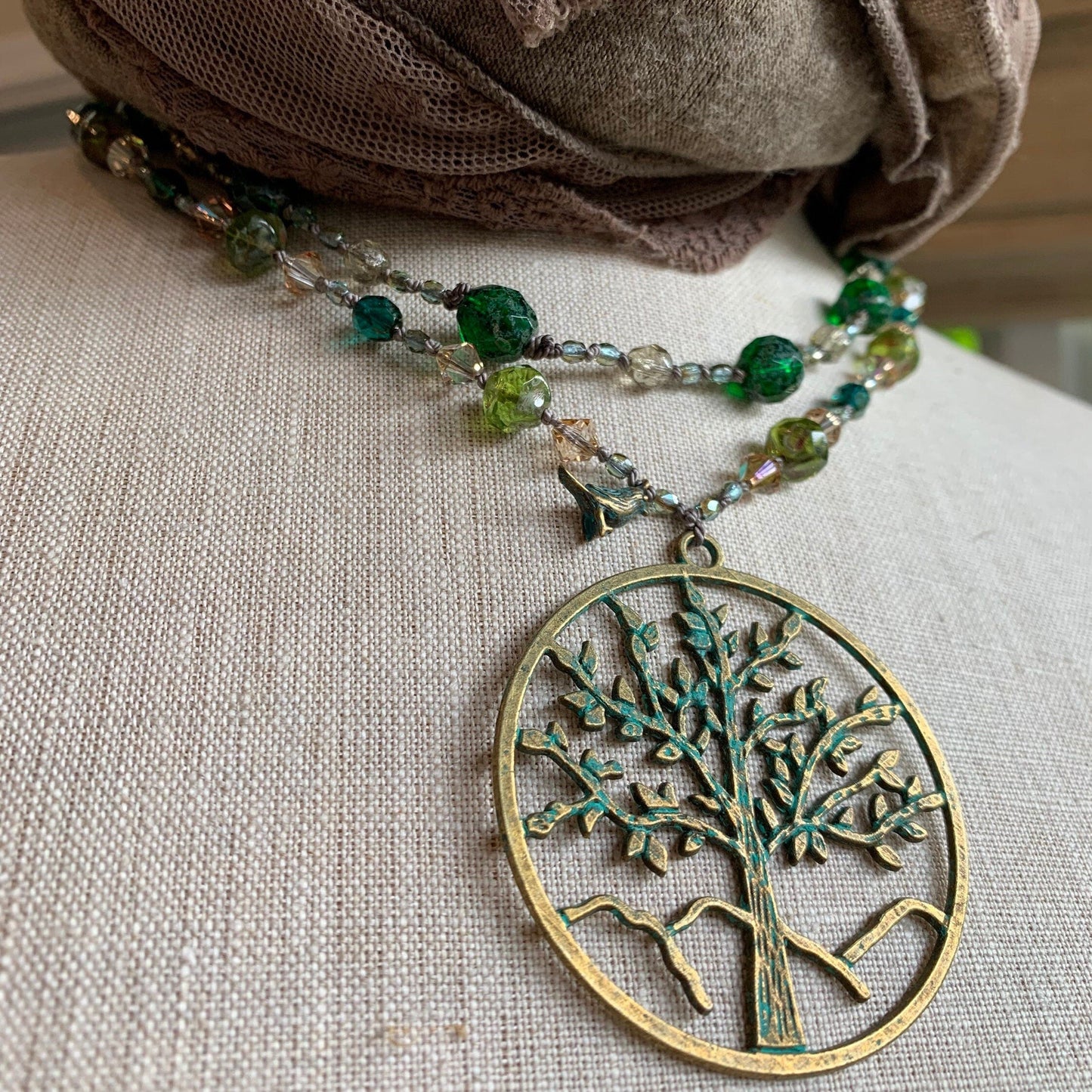 Ancient Glensong Long Necklace