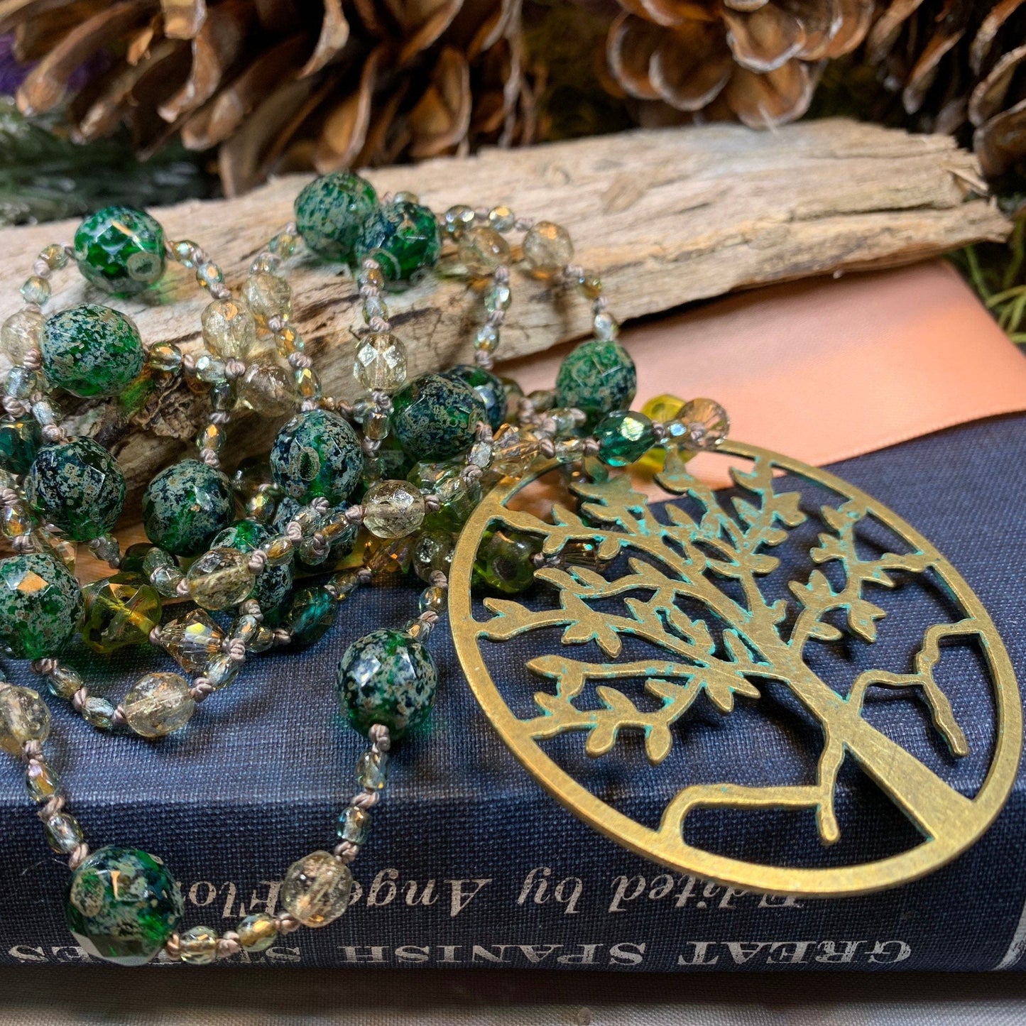 Ancient Glensong Long Necklace