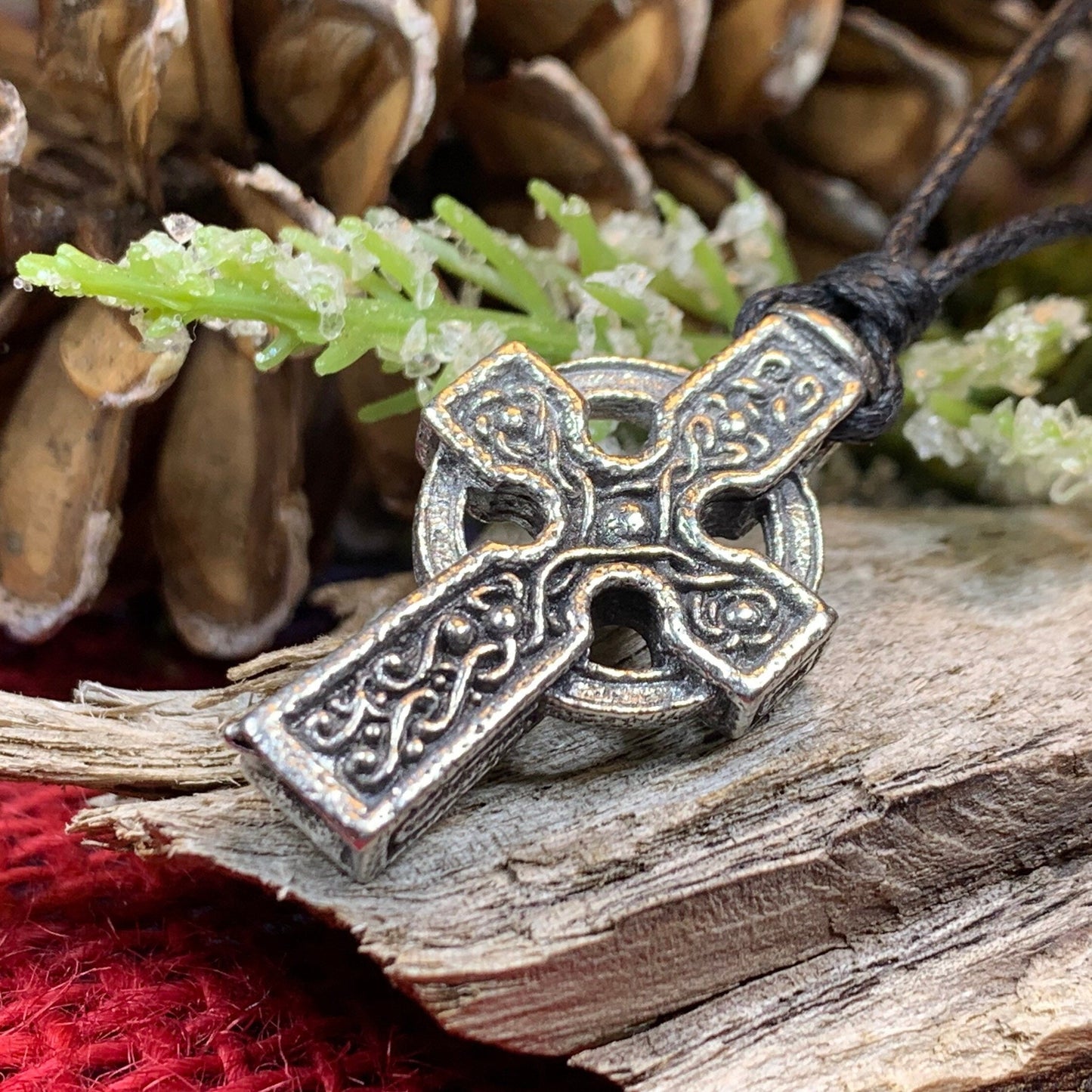 Ahenny Celtic High Cross Necklace