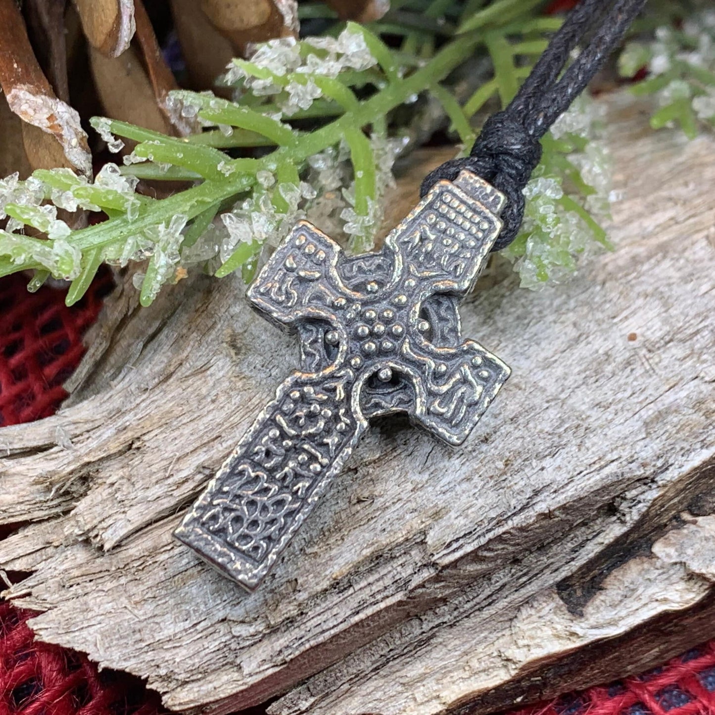 Kells Celtic High Cross Necklace