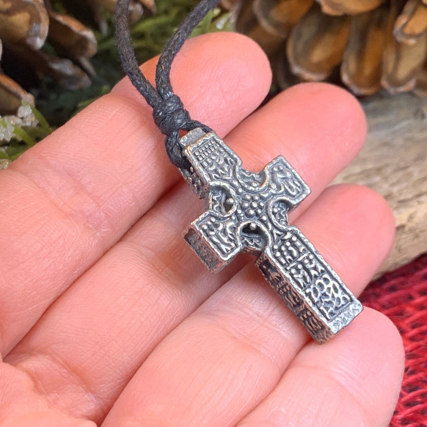 Kells Celtic High Cross Necklace