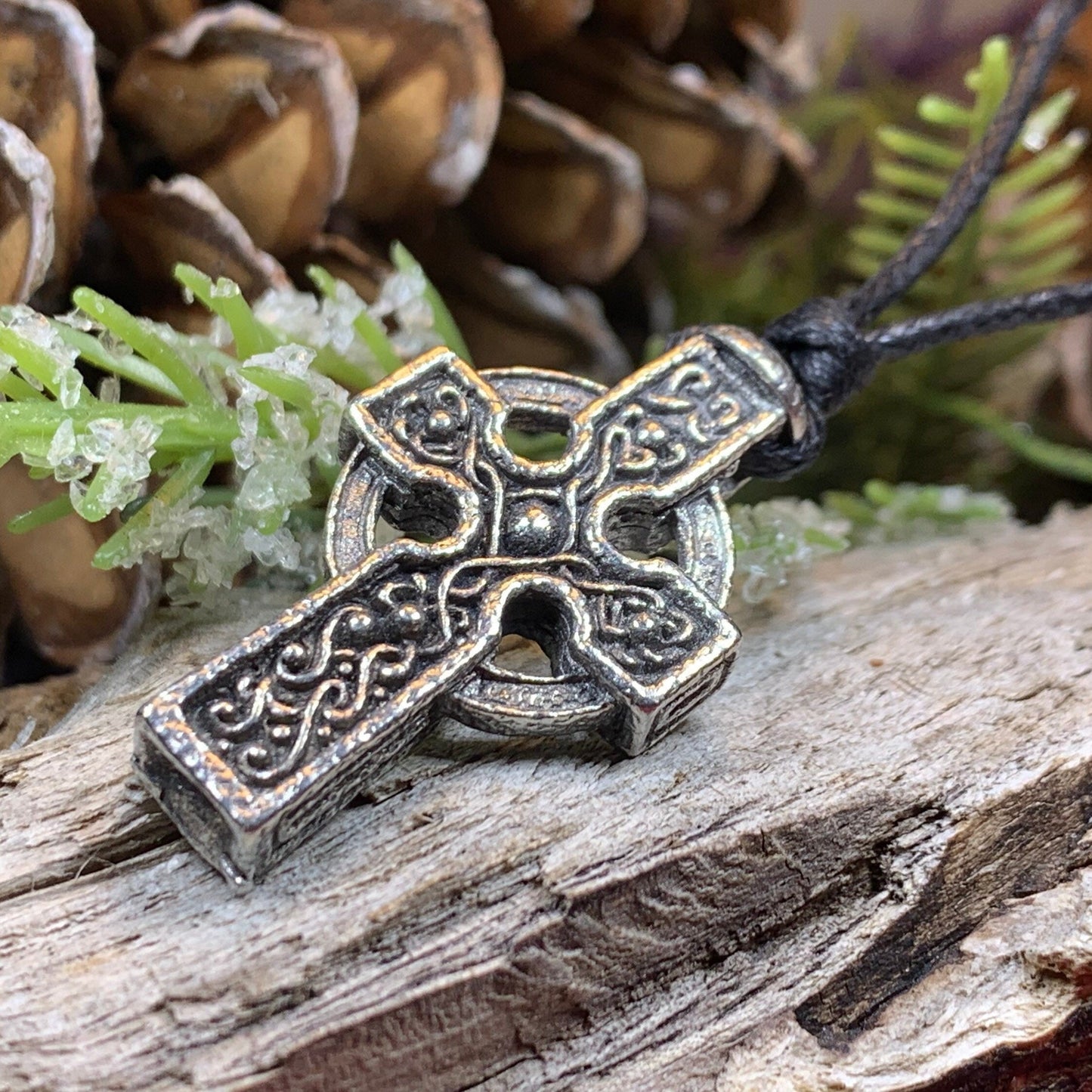 Ahenny Celtic High Cross Necklace