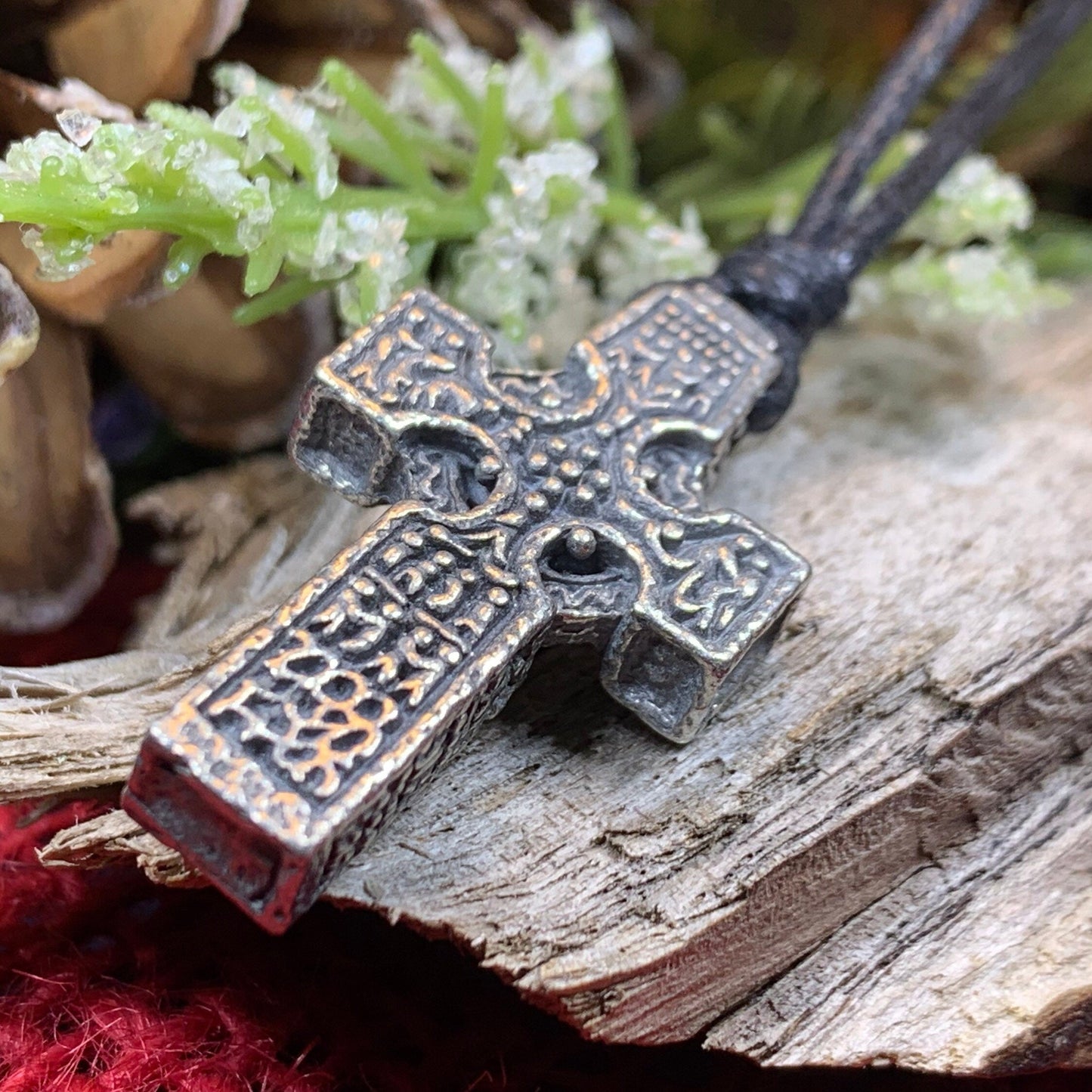 Kells Celtic High Cross Necklace
