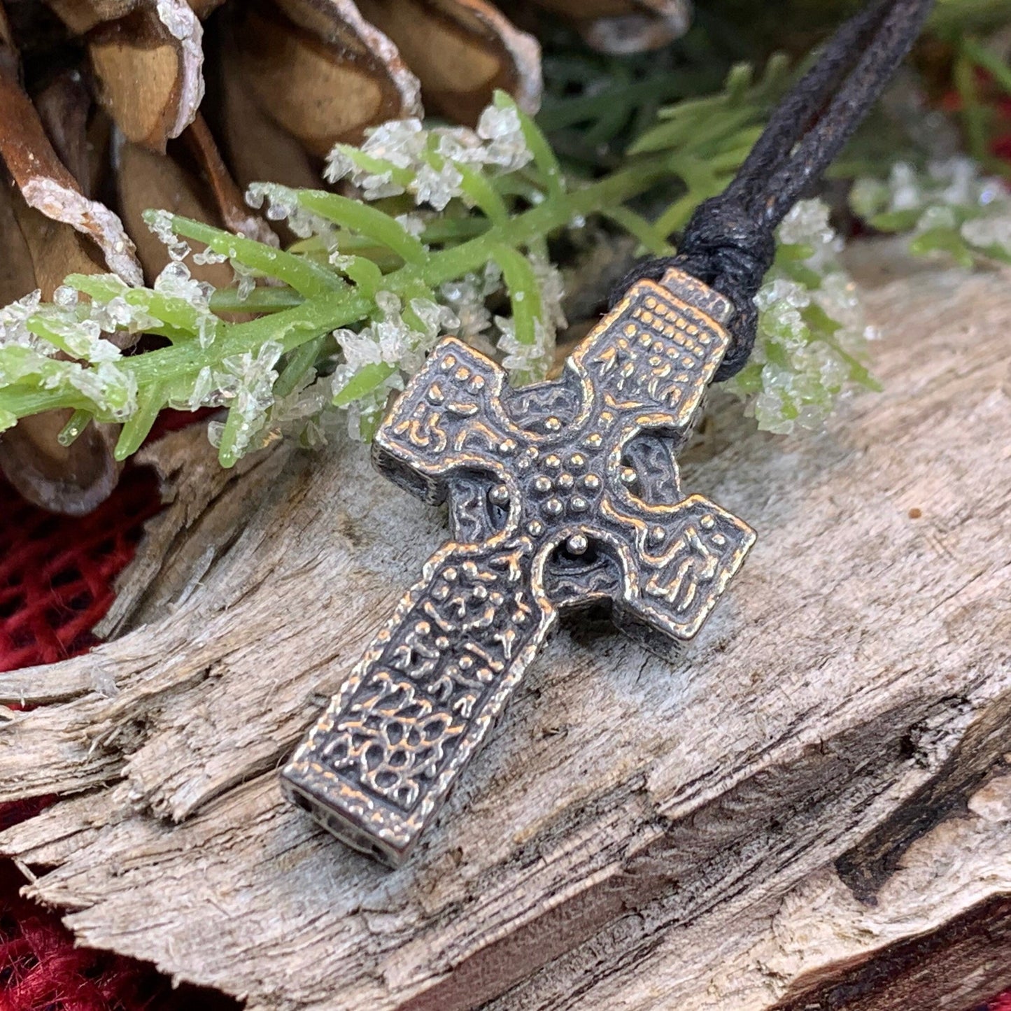 Kells Celtic High Cross Necklace