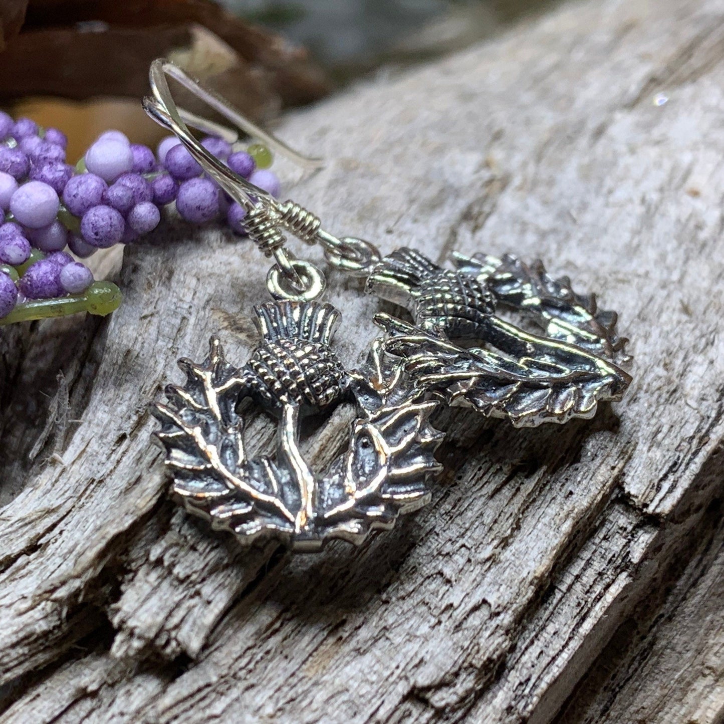 Alruna Thistle Earrings