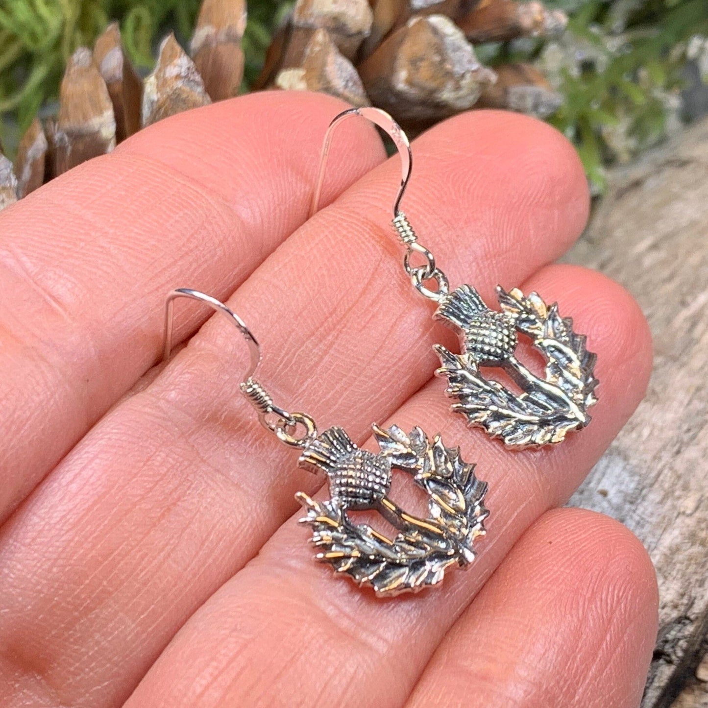 Alruna Thistle Earrings
