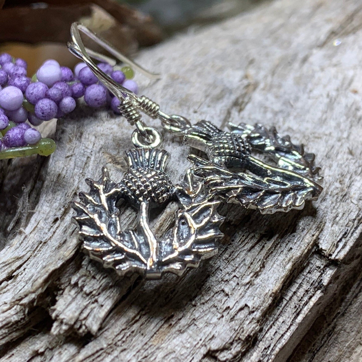 Alruna Thistle Earrings