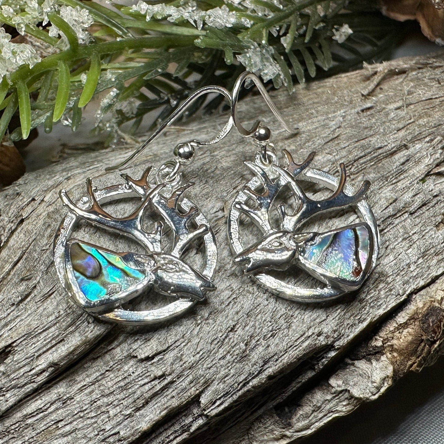 Stag of the Mist Earrings
