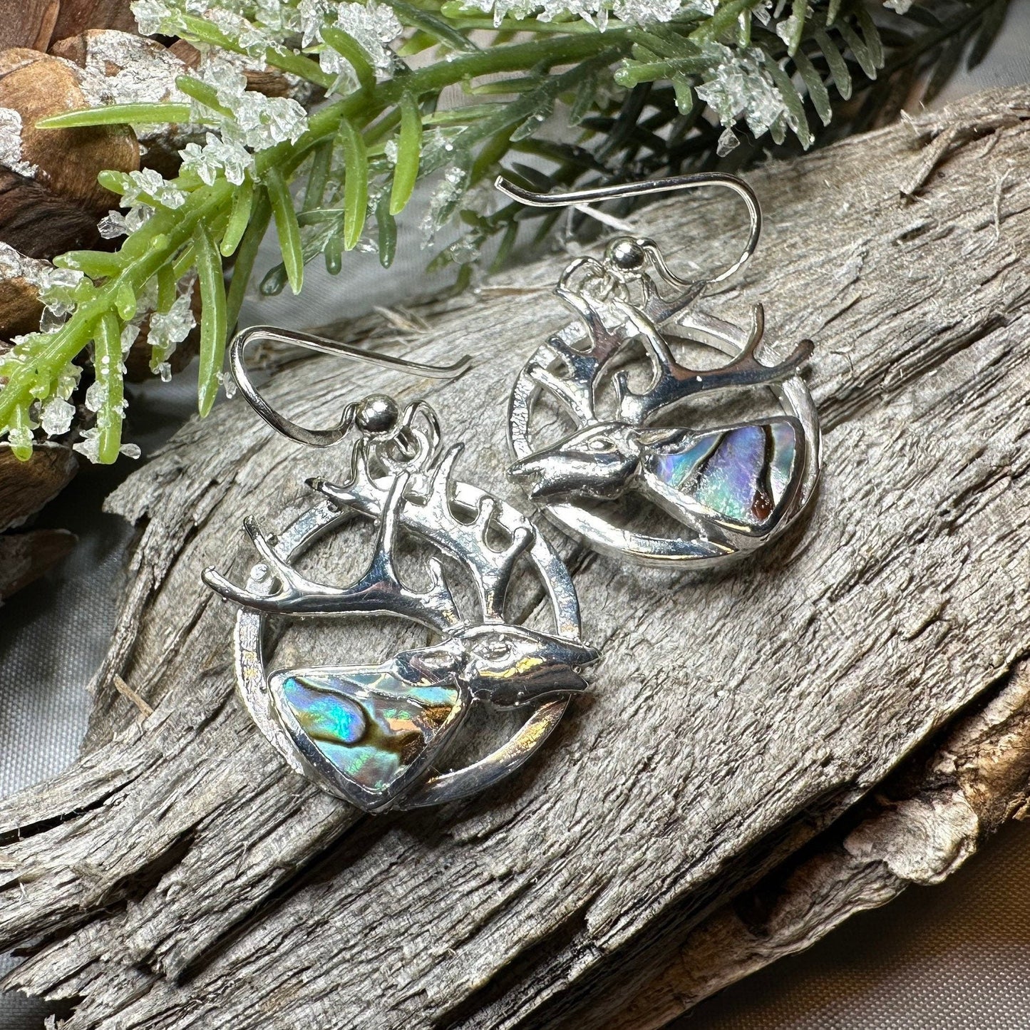 Stag of the Mist Earrings