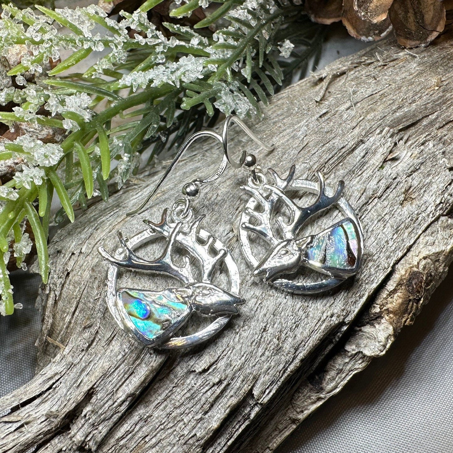 Stag of the Mist Earrings