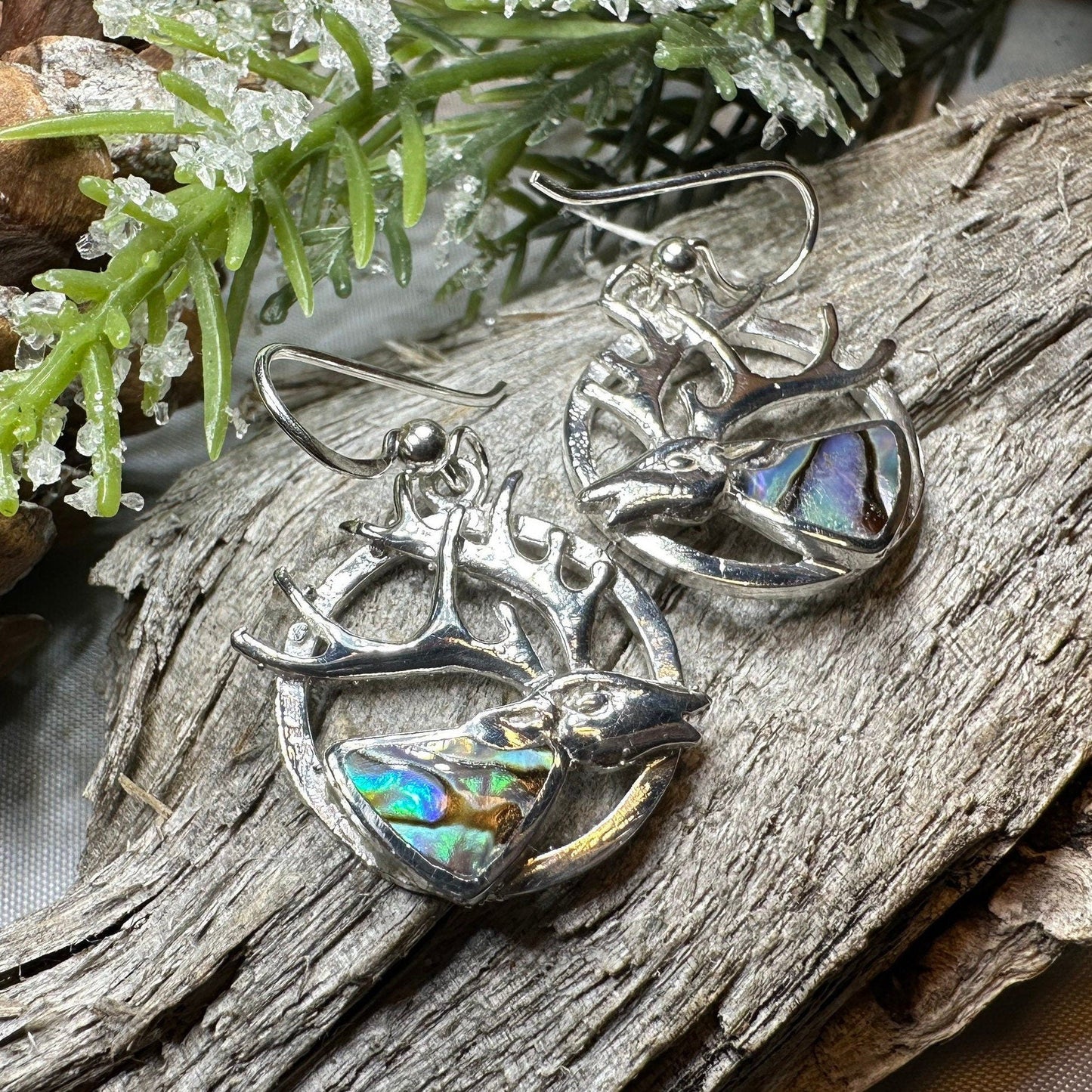 Stag of the Mist Earrings