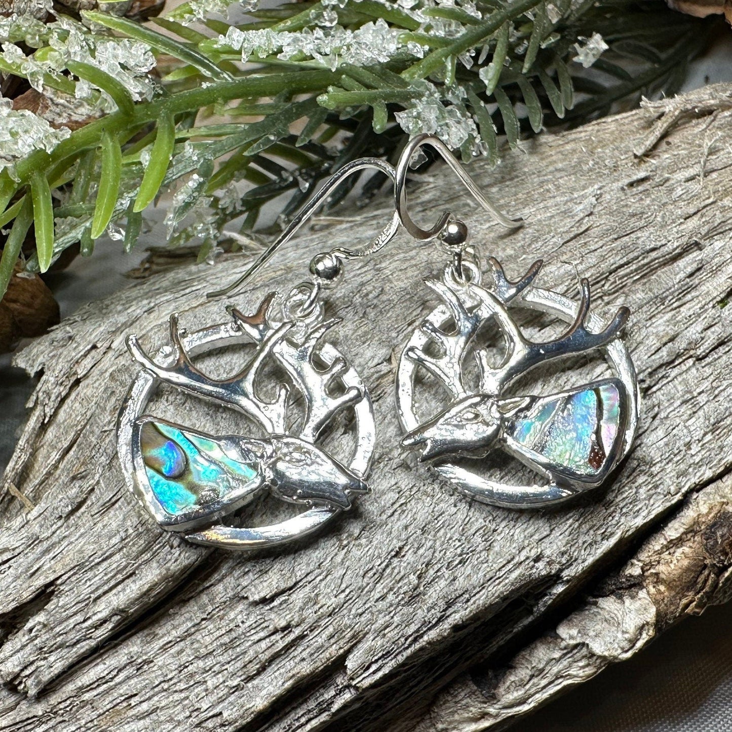 Stag of the Mist Earrings