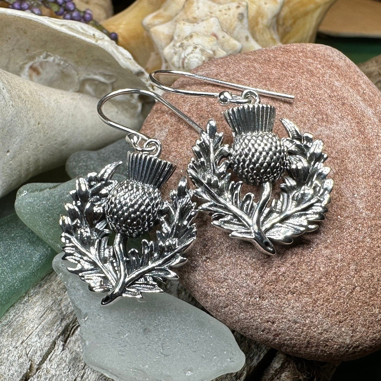 Blaine Thistle Earrings