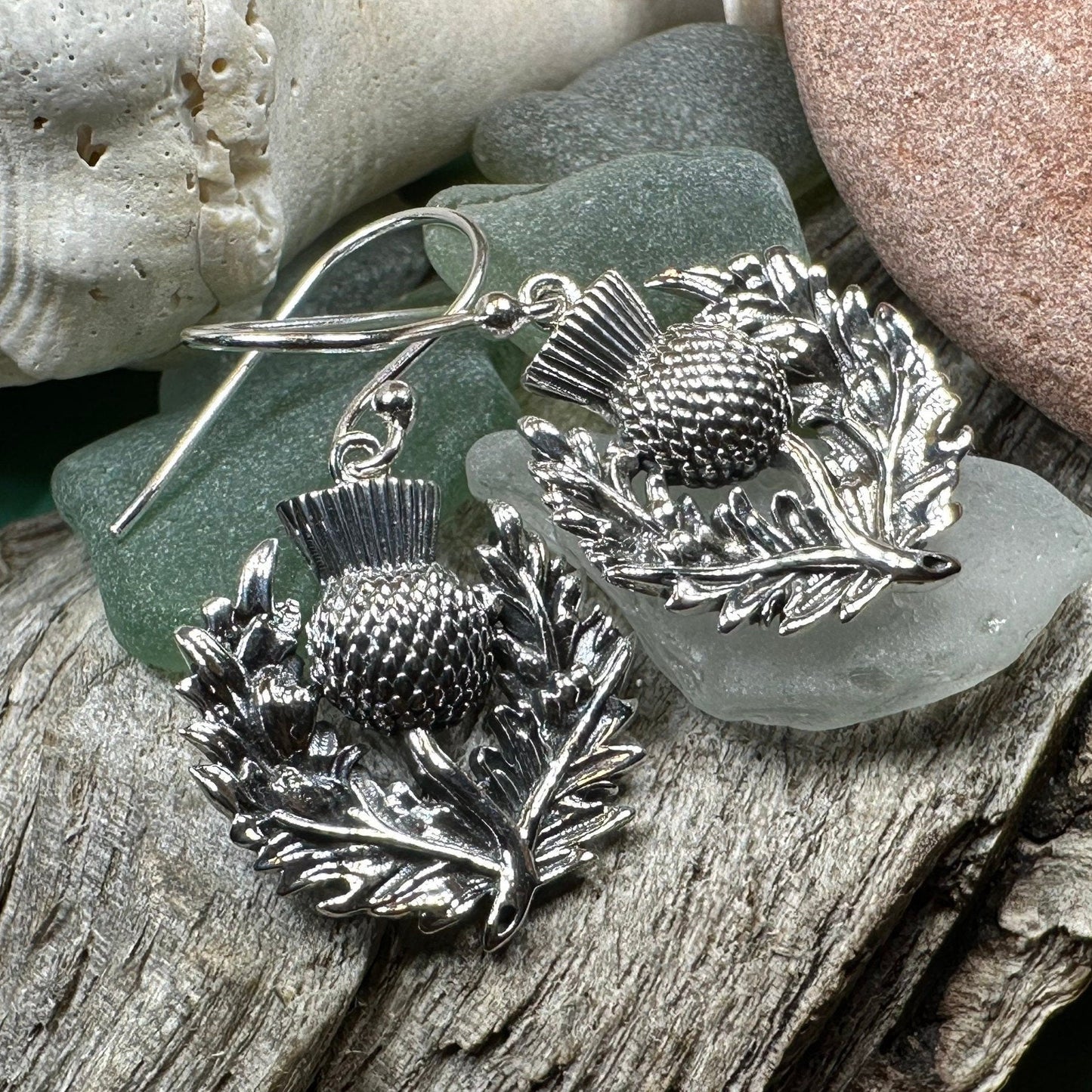 Blaine Thistle Earrings