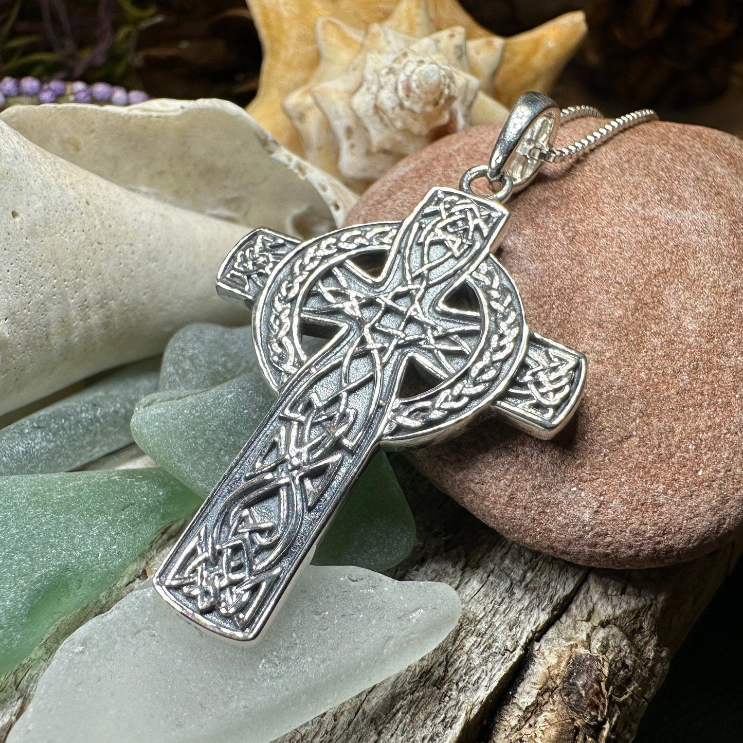 Grant Celtic Cross Necklace