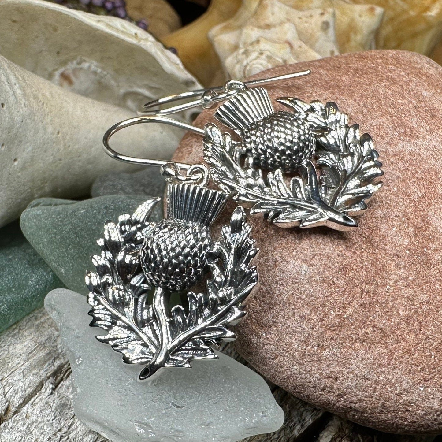 Blaine Thistle Earrings