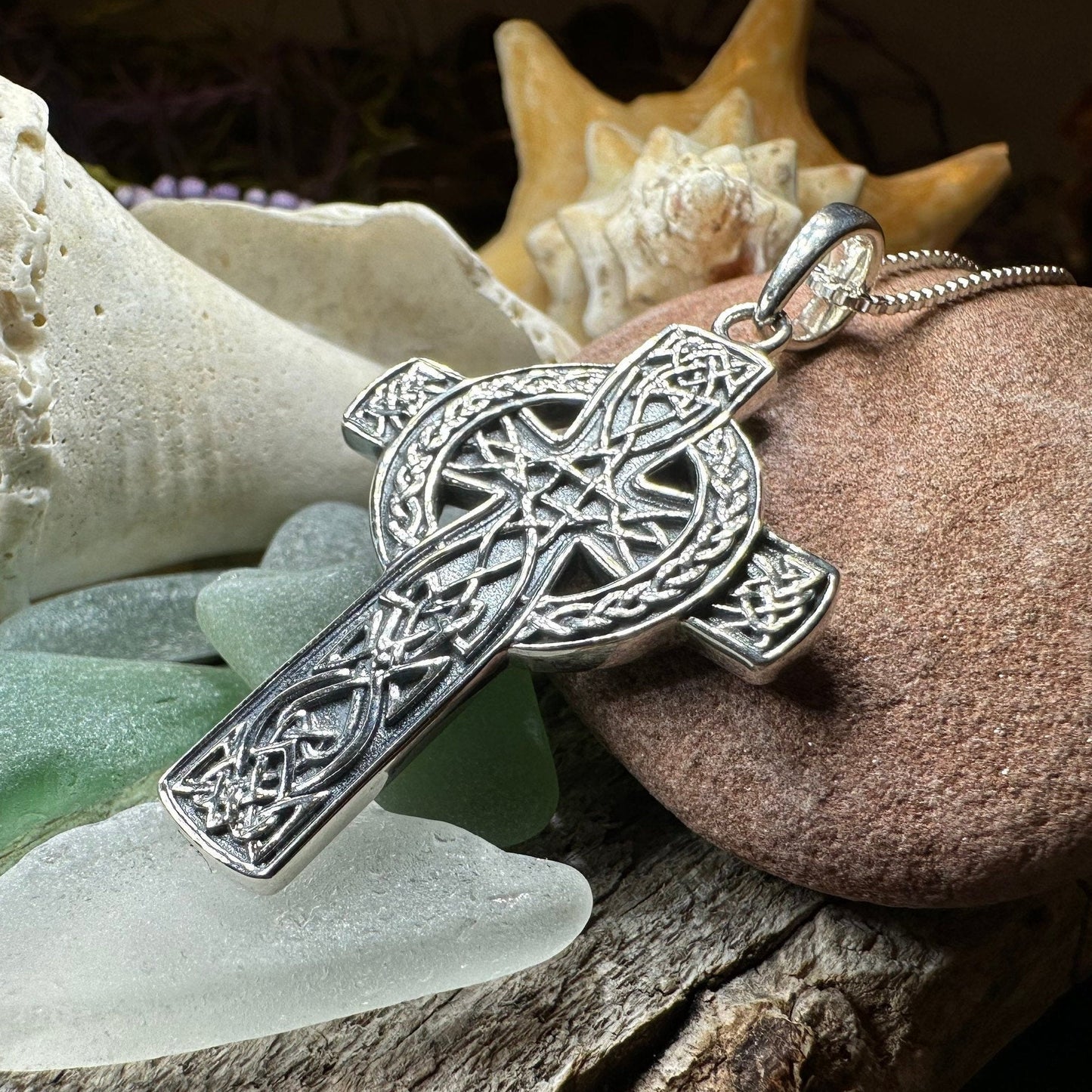 Grant Celtic Cross Necklace