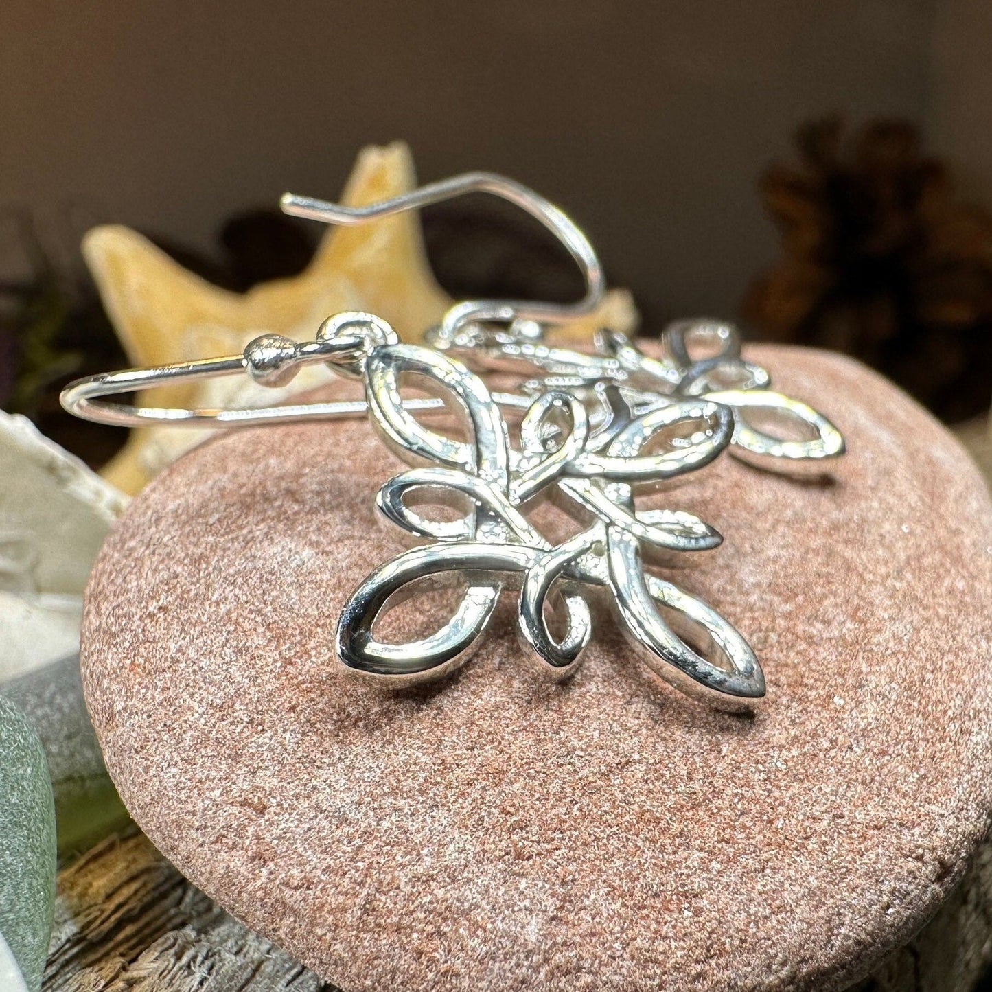 Marsic Star Knot Earrings