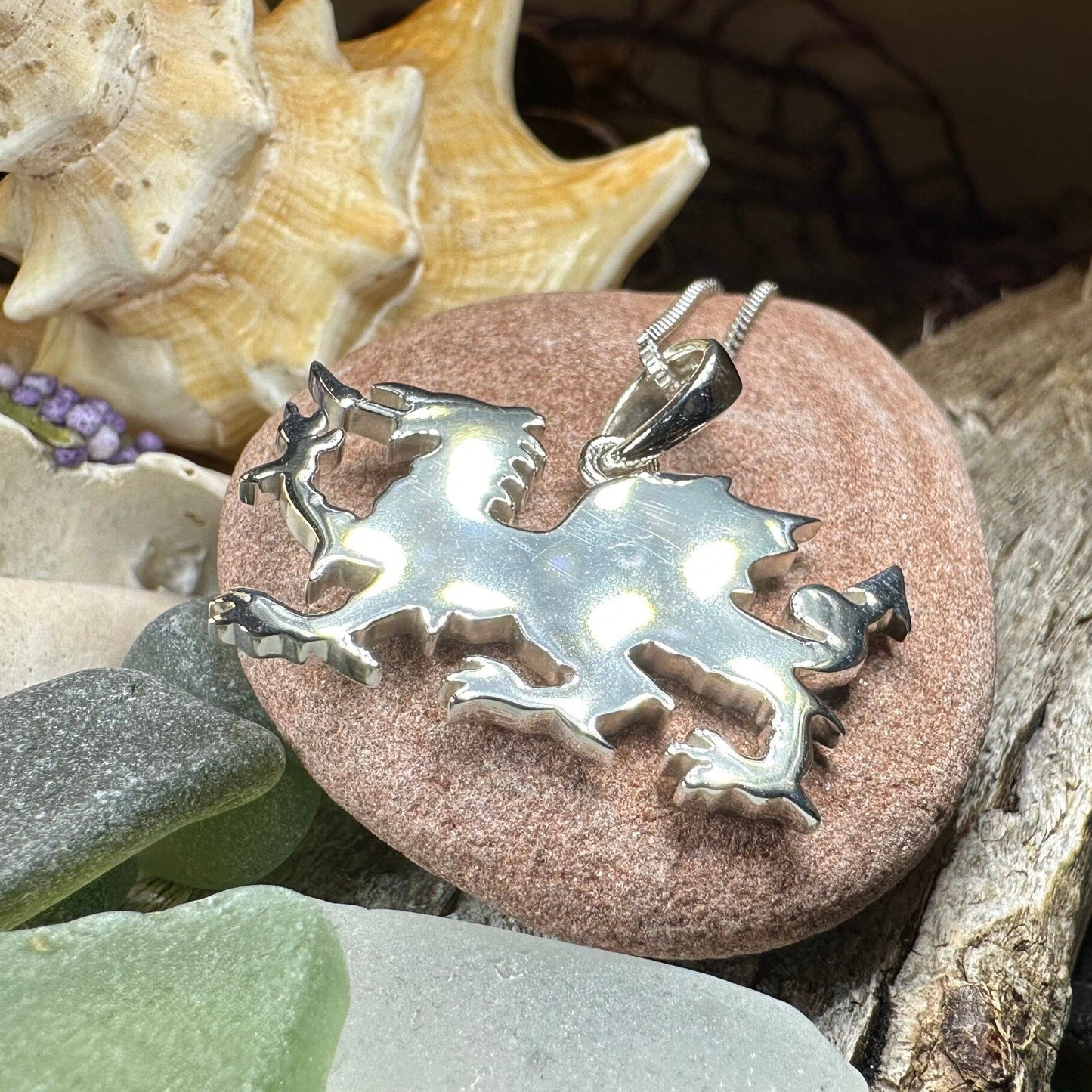 Llywelyn Welsh Dragon Necklace