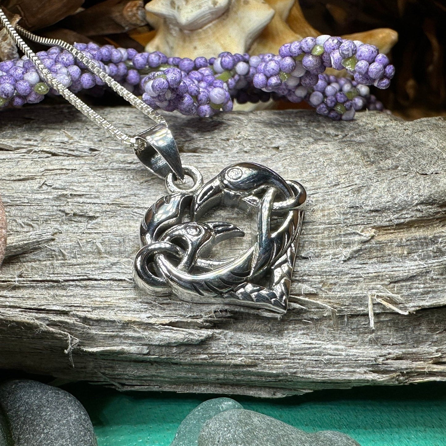 Eros Raven Necklace