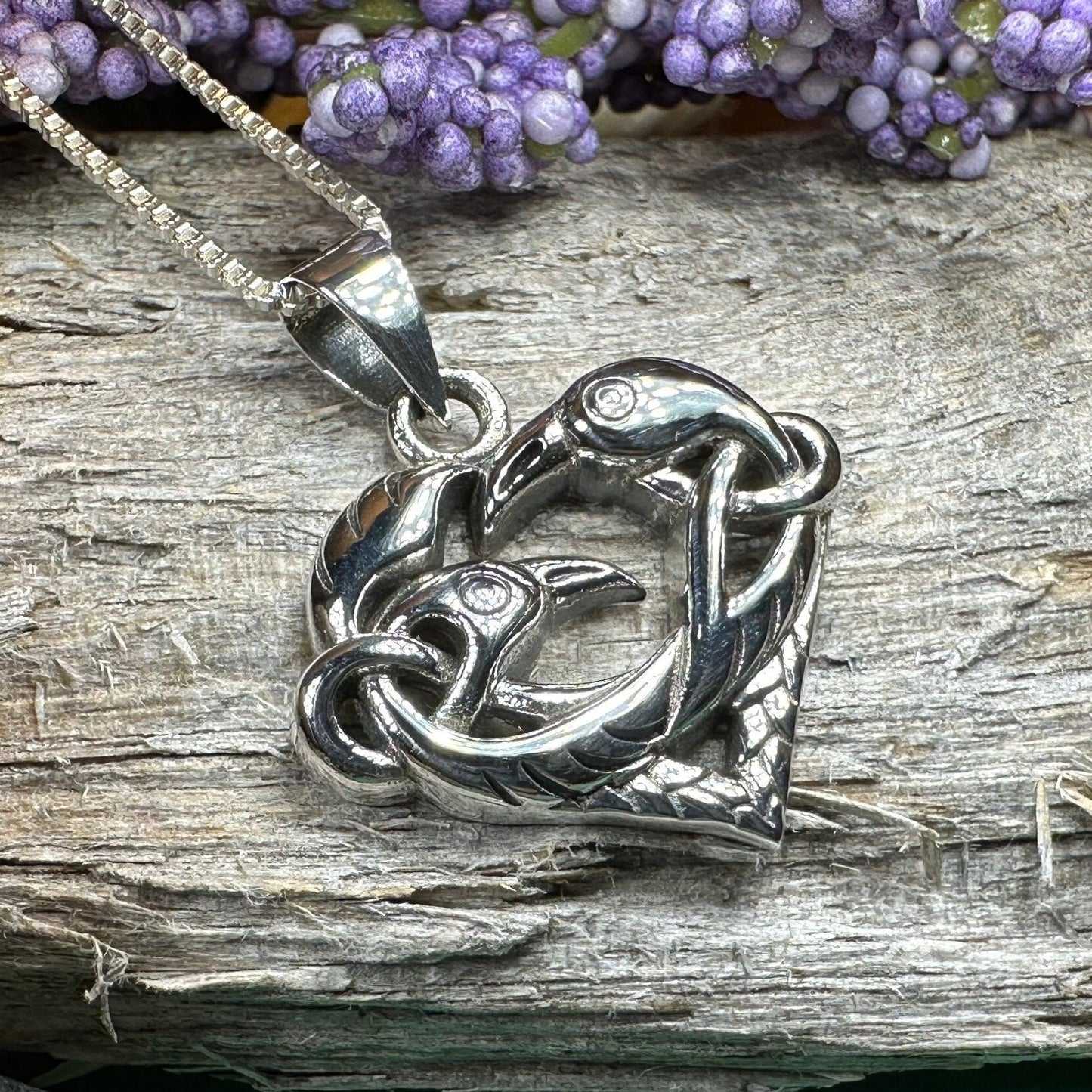 Eros Raven Necklace