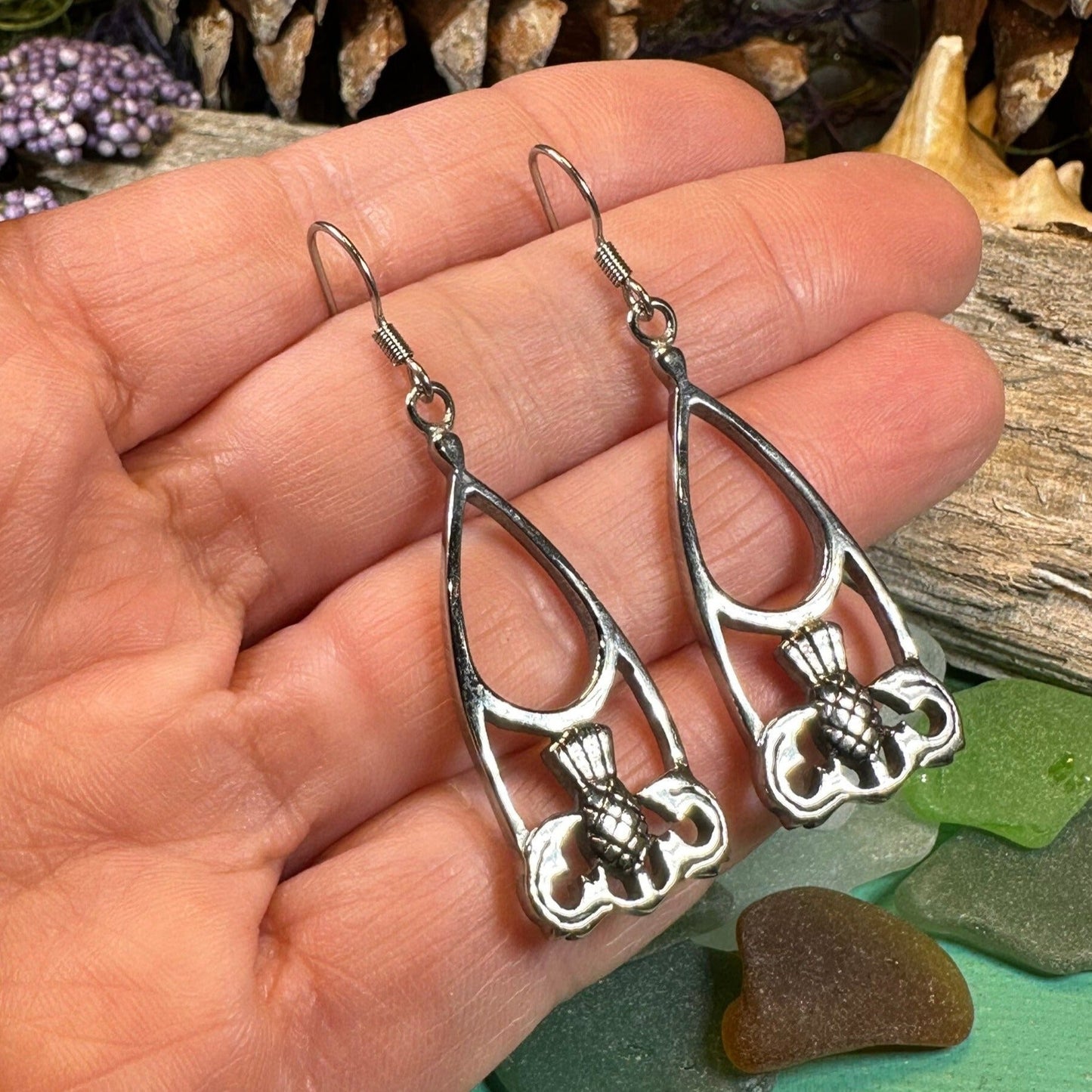 Tyrina Thistle Earrings