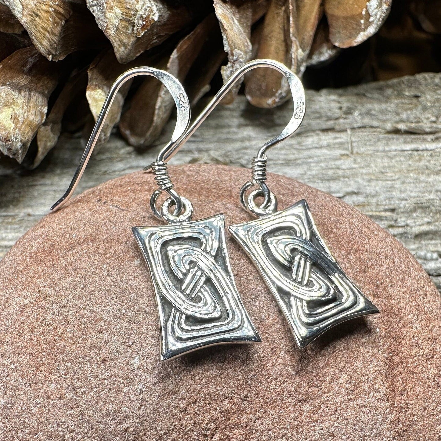 Silvergael Celtic Knot Earrings