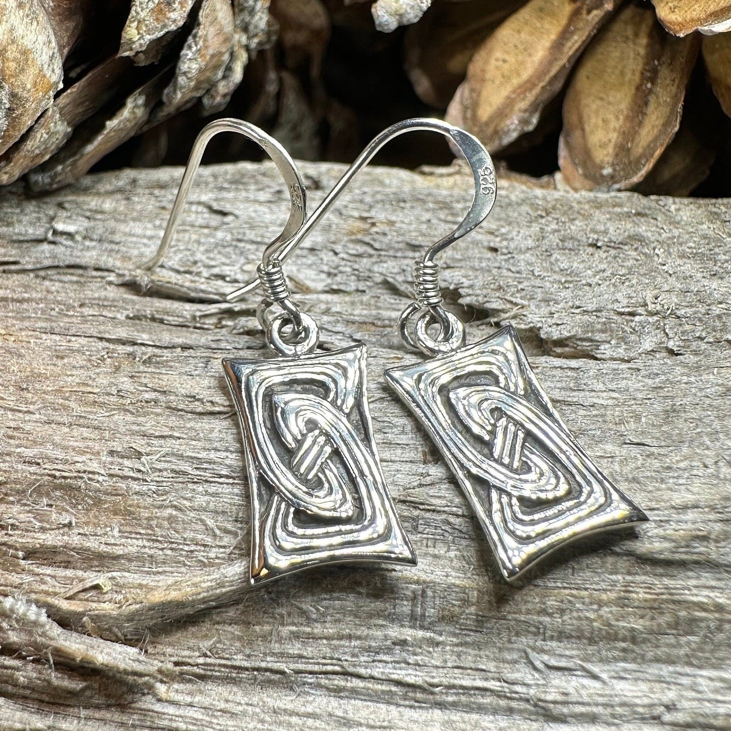 Silvergael Celtic Knot Earrings