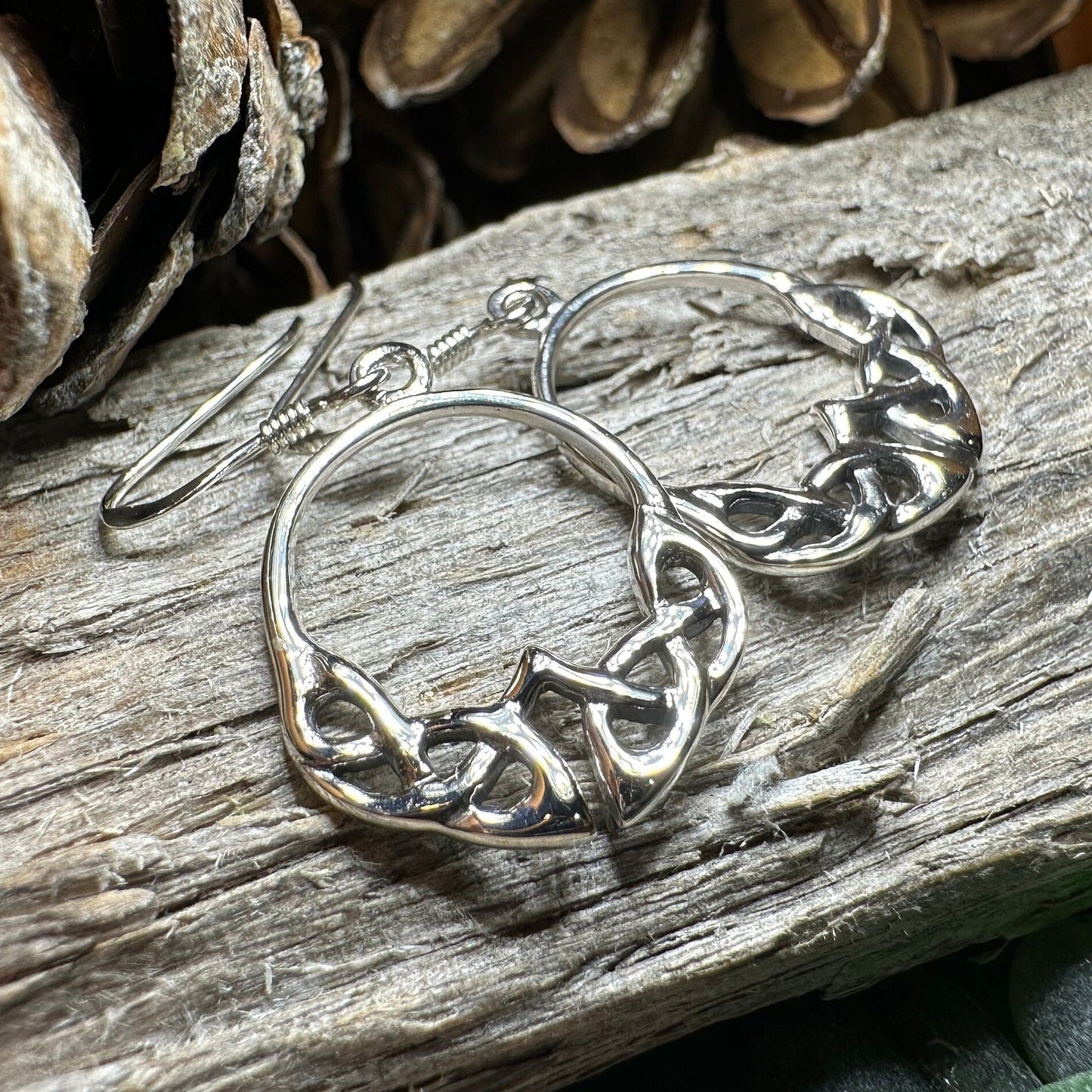 Andria Celtic Knot Earrings