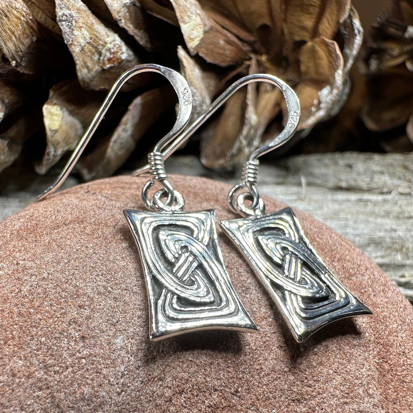 Silvergael Celtic Knot Earrings