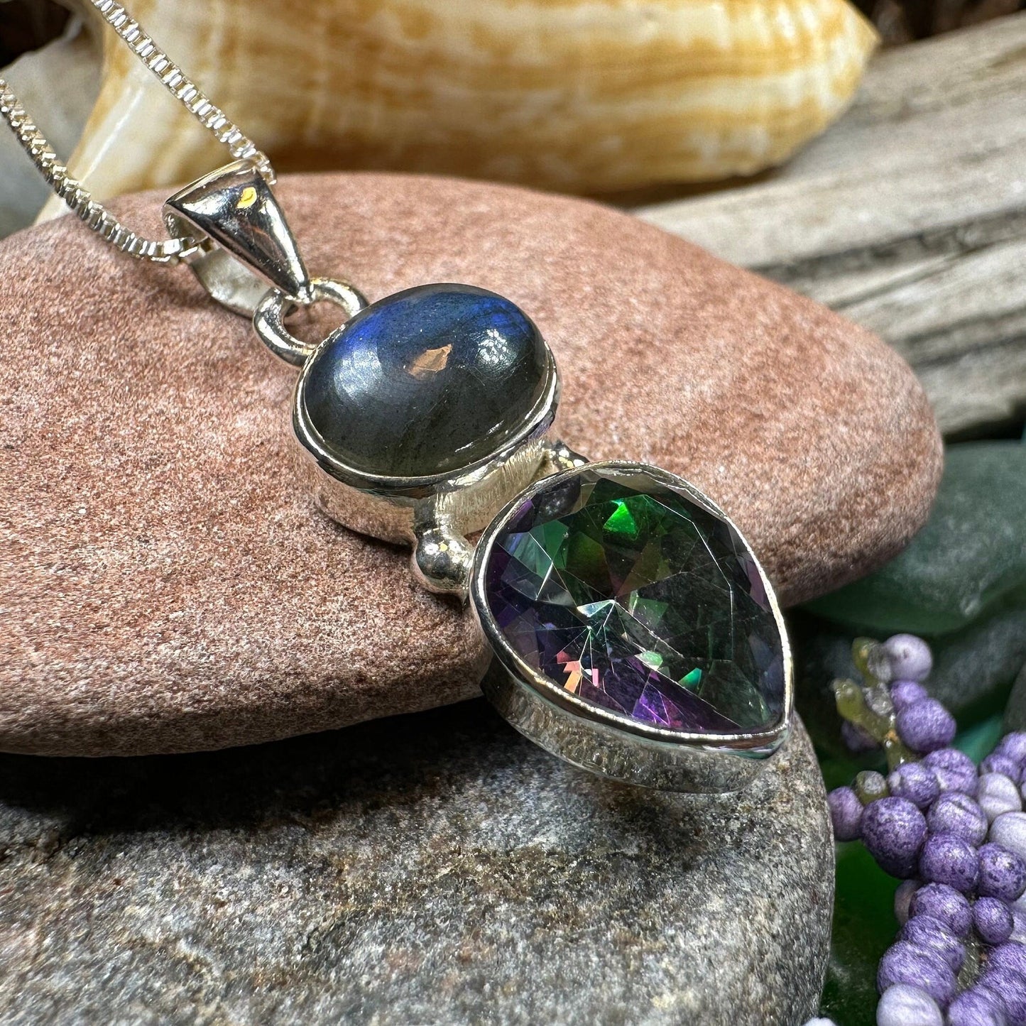 Mystic Twilight Celtic Necklace