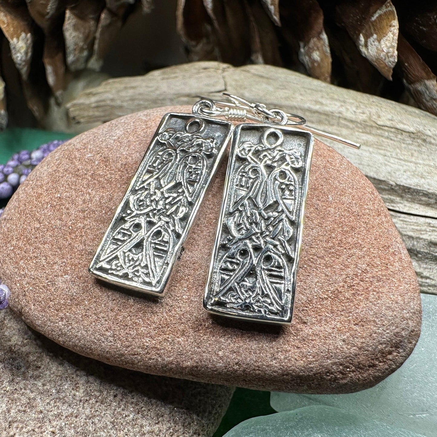 Orla Celtic Birds Earrings
