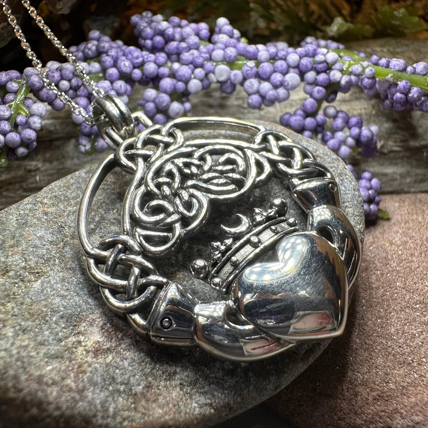 Forever Claddagh Necklace