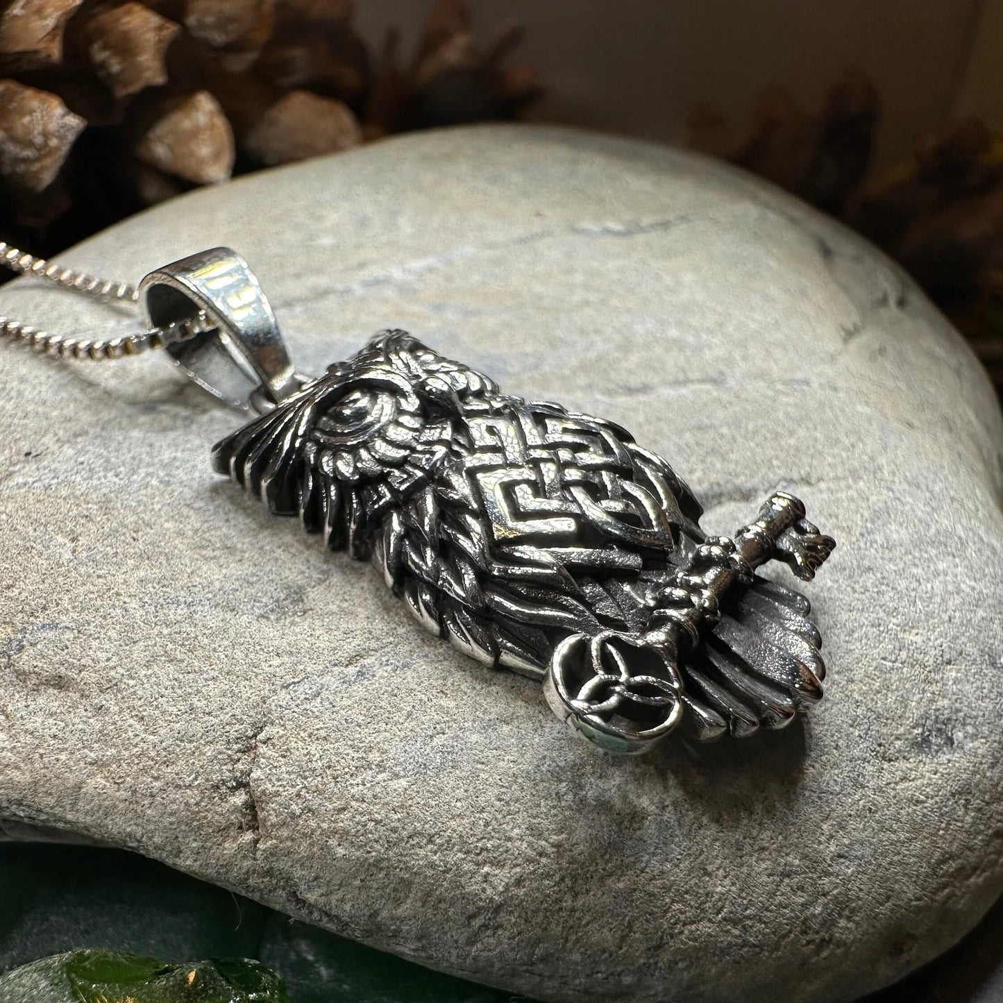 Elin Owl Necklace